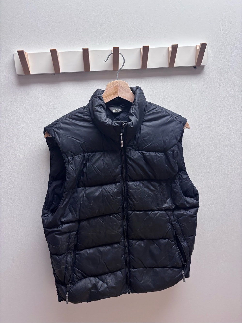 Mountain Equipment Co-op Black Quilted Puffer Vest